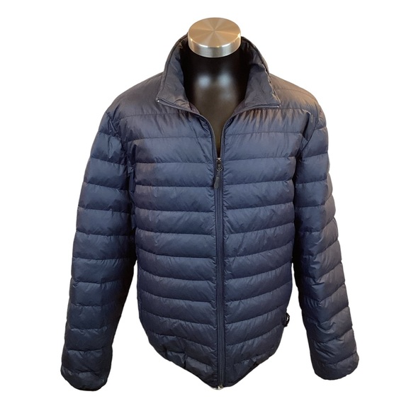 Heat Keep Ultra-Light Down Jacket Navy - Picture 11 of 11